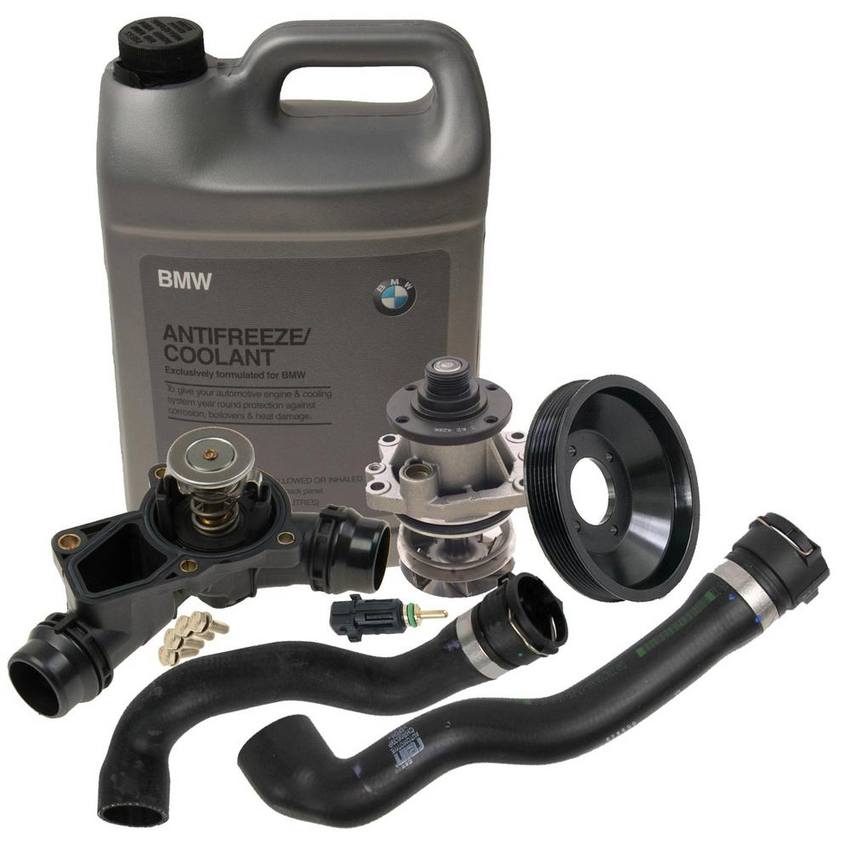 BMW Engine Water Pump and Thermostat Assembly Kit 82141467704 - eEuroparts Kit 3085154KIT